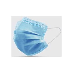 Basic Face Mask, Disposable 3-Ply, Non-Medical, w / Ear Loops 50's