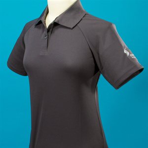 Ladies Performance Golf Shirt Black(XXLarge)