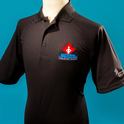 Men's NLS Polo Shirt Black (S)