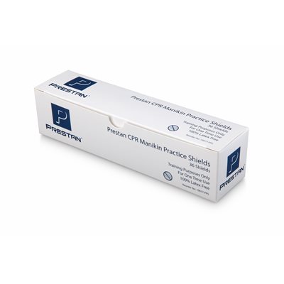 PRESTAN® CPR Training CPR-Practice Shields (Box of 36)