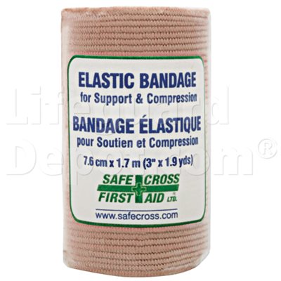 Elastic Support / Compression Bandages - 3 in