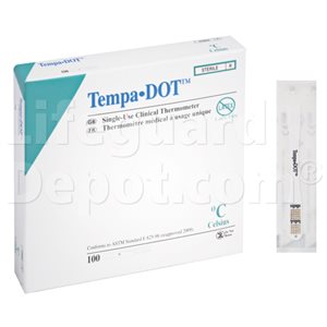 Disposable Thermometers: Oral Axillary / Tempa-Dots (Pkg of 100)