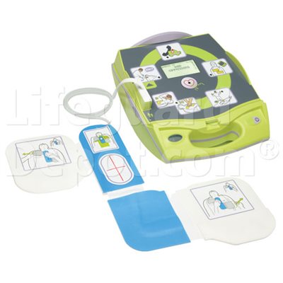 ZOLL AED Plus Semi-Automatic AED with CPR-DPads batteries & case - English