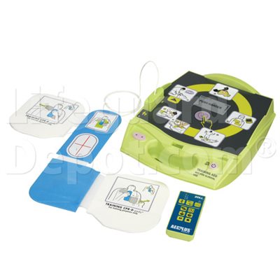 ZOLL AED Plus - Trainer 1with remote CPR-D padz Electrodes (Adult) Gel - English