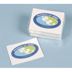 Swim to Survive Temp Tattoos (pkg. 100)