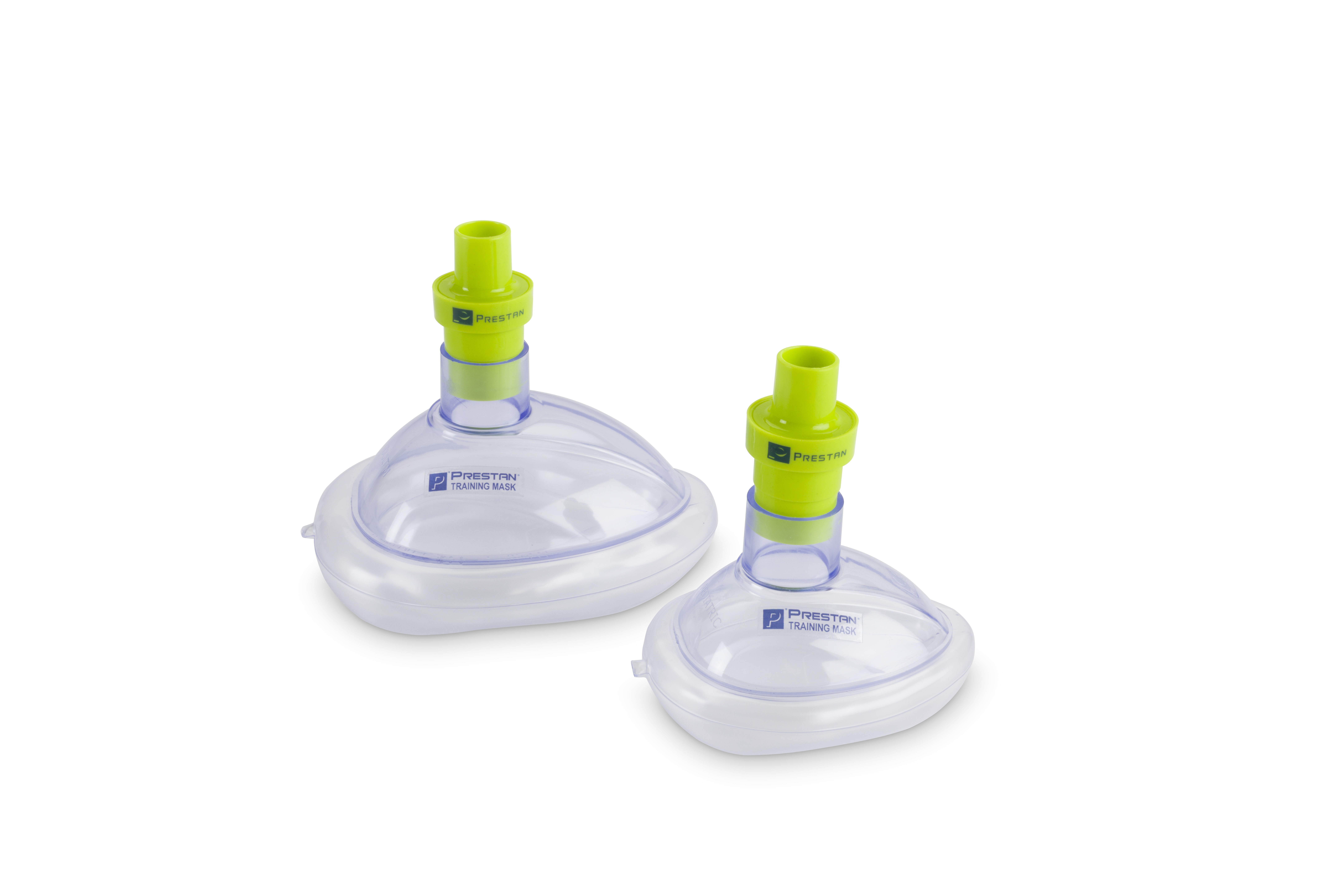 PRESTAN® CPR Training Infant Face Mask with Rescue Mask Adaptors - individually wrapped (Pkg of 10)