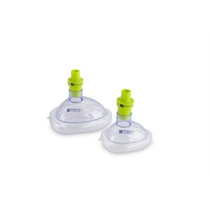 PRESTAN® CPR Training Infant Face Mask with Rescue Mask Adaptors - individually wrapped (Pkg of 10)