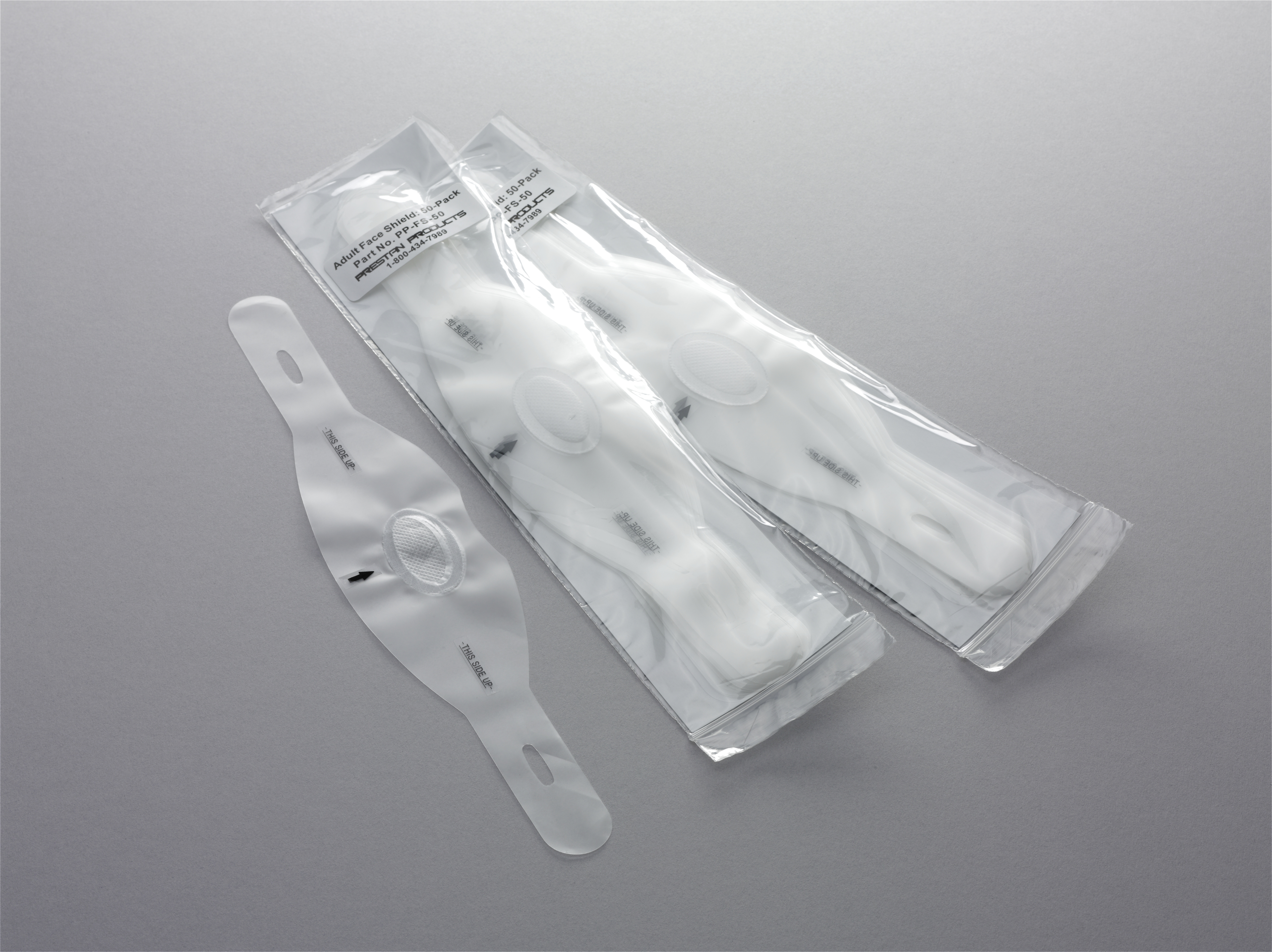 PRESTAN® Professional Adult Face Shields (Pkg of 50)