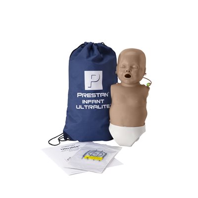 PRESTAN® Ultralite Infant Manikin with CPR Feedback - Dark Skin (Pkg of 1)