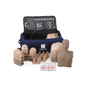 PRESTAN® Ultralite Adult  Manikin without CPR Feedback Diversity-6 Medium Skin-6 Dark Skin (Pkg 12)