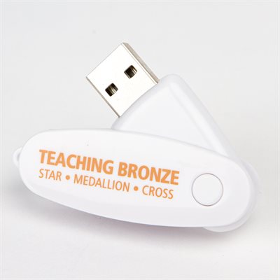 Teaching Bronze USB Flash Drive