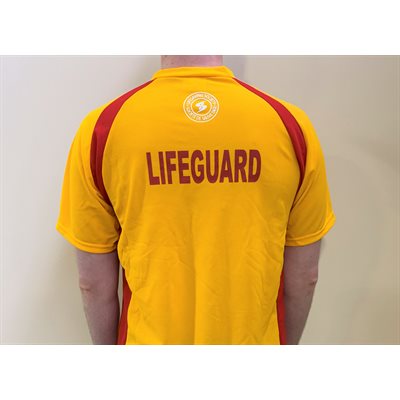 Lifeguard Shirt -Short Sleeve with V-Neck (S)