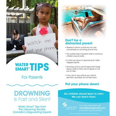 Water Smart Tip Card for Parents (Pkg of 100)