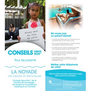 Cartes Conseils Aquabon pour Parents (pqt de 100)